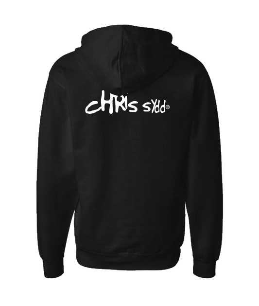 CHRIS SYDD - It Looks Just As Stupid When You Do It. - Black Zip Up Hoodie