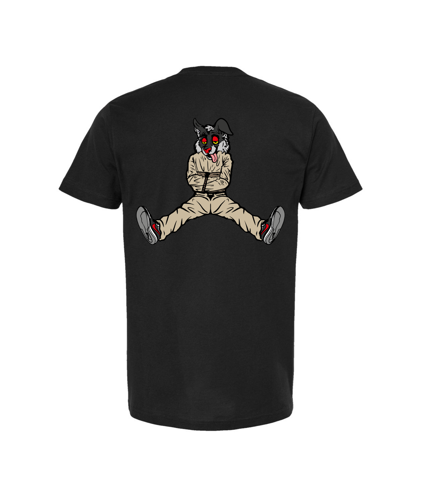 V-CTATOP - STRAITJACKET - Black T-Shirt