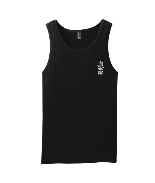 CrazyTrainApparel - STRAITJACKET - Black Tank Top
