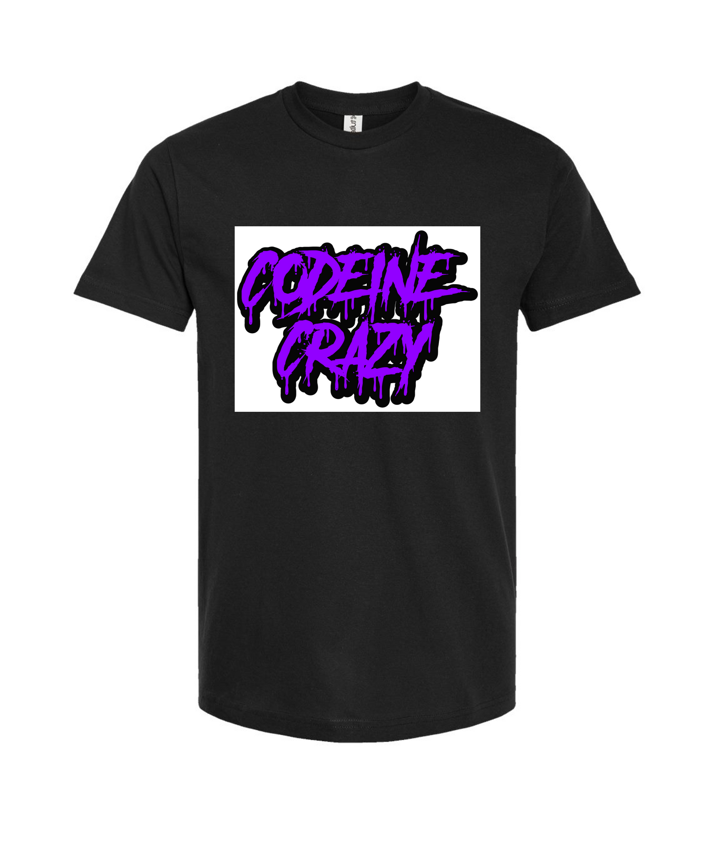CrazyTrainApparel - CODEINE CRAZY - Black T-Shirt