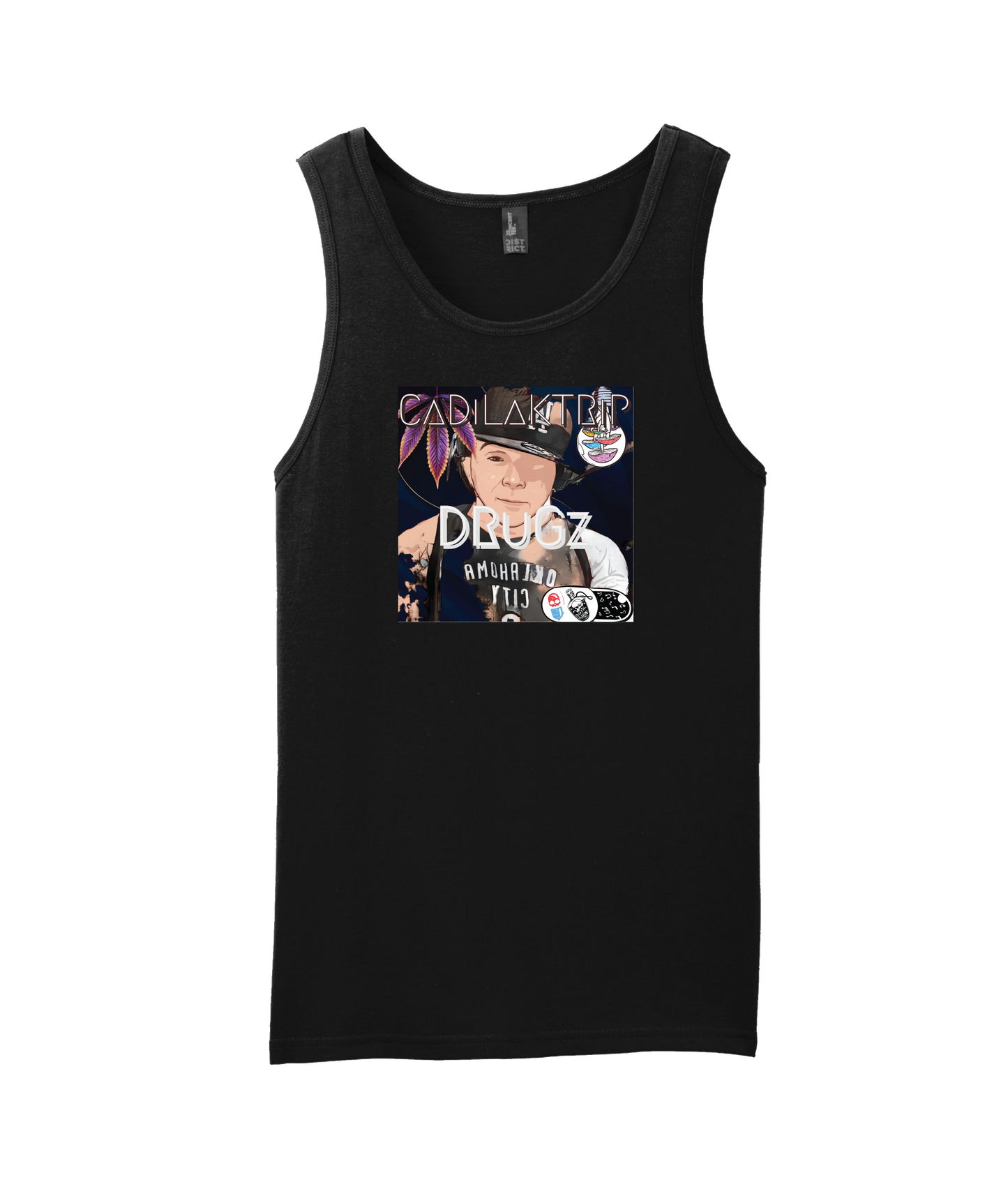 CaDiLaKTRiP - DRUGZ - Black Tank Top