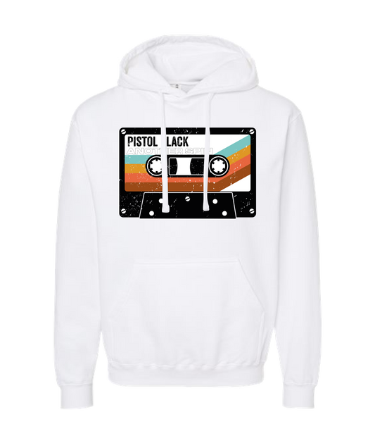 Pistol Black - Another Spin - White Hoodie