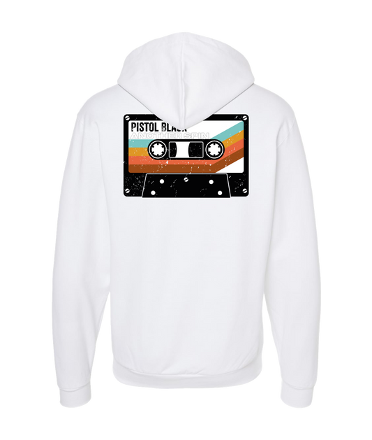 Pistol Black - Another Spin - White Zip Up Hoodie