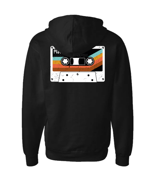 Pistol Black - Another Spin - Black Zip Up Hoodie