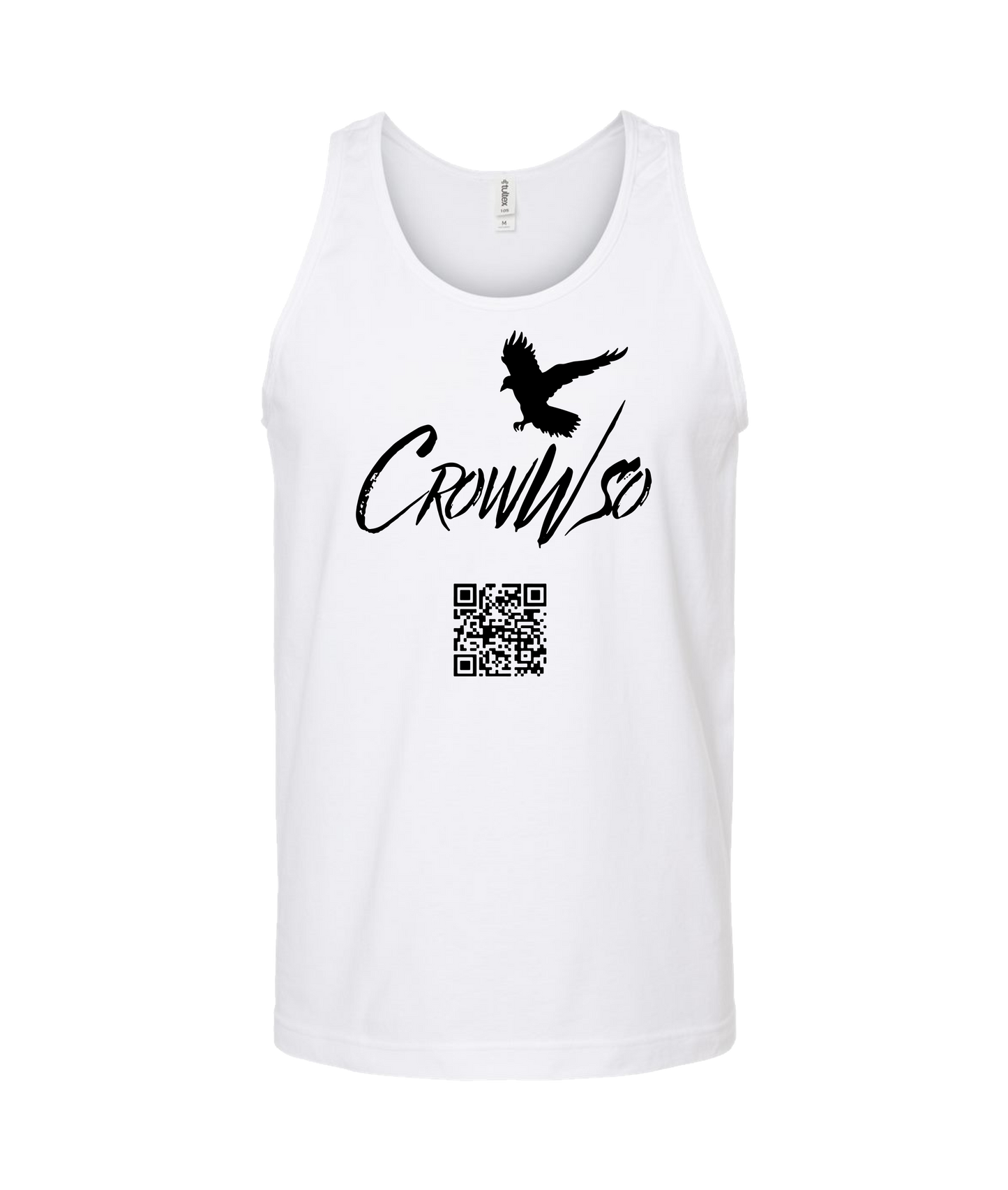 CrowWsoFly - Crow - White Tank Top