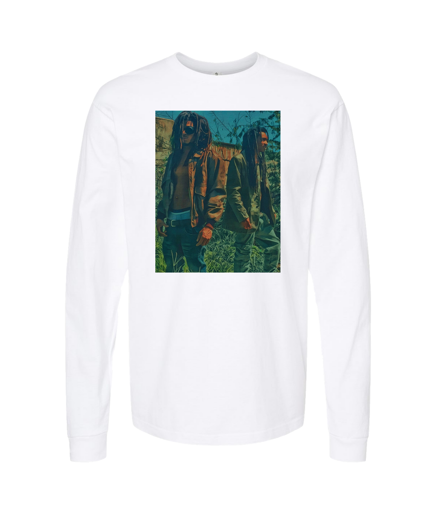 CrowWsoFly - Image - White Long Sleeve T
