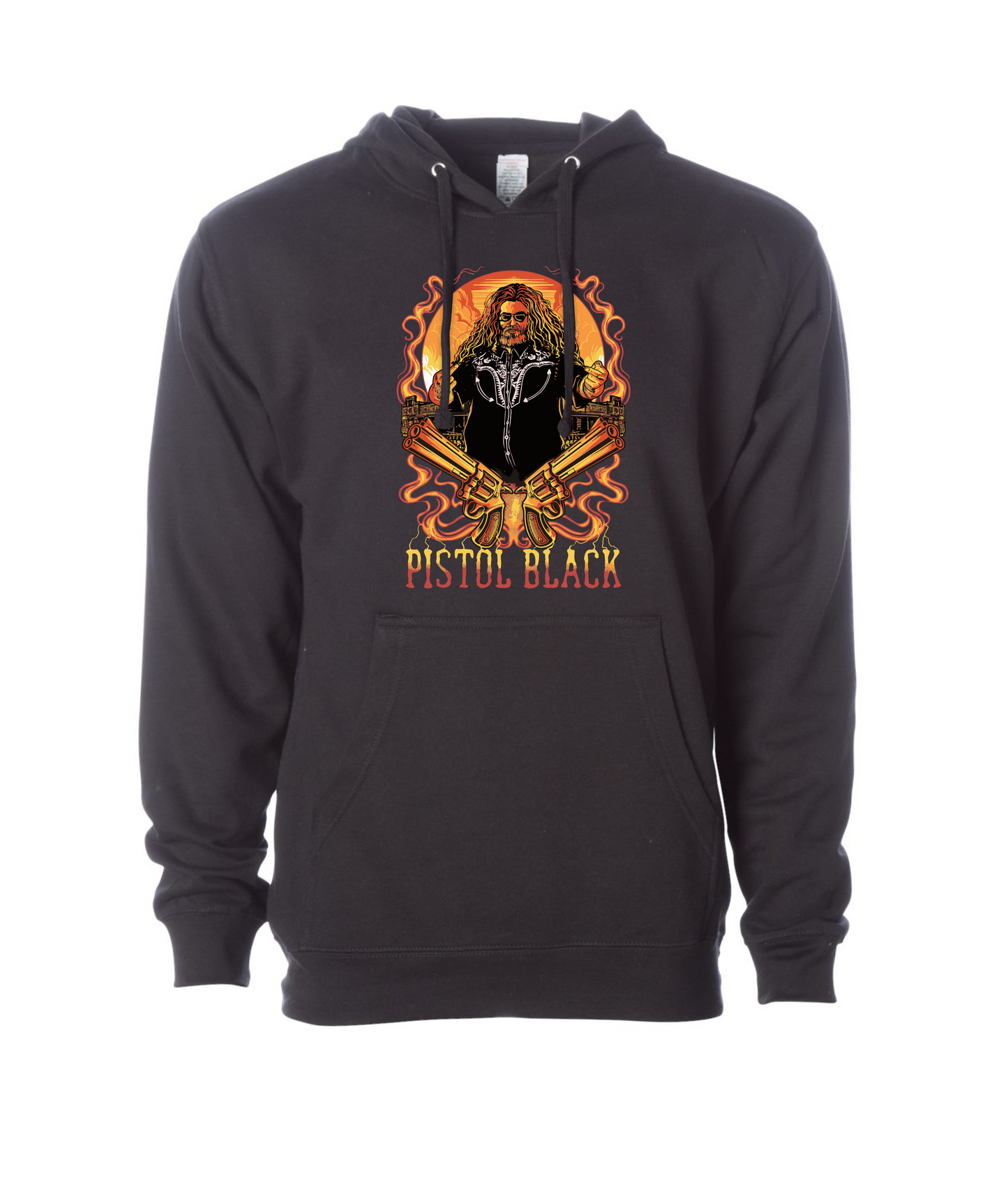Pistol Black - Black Hoodie