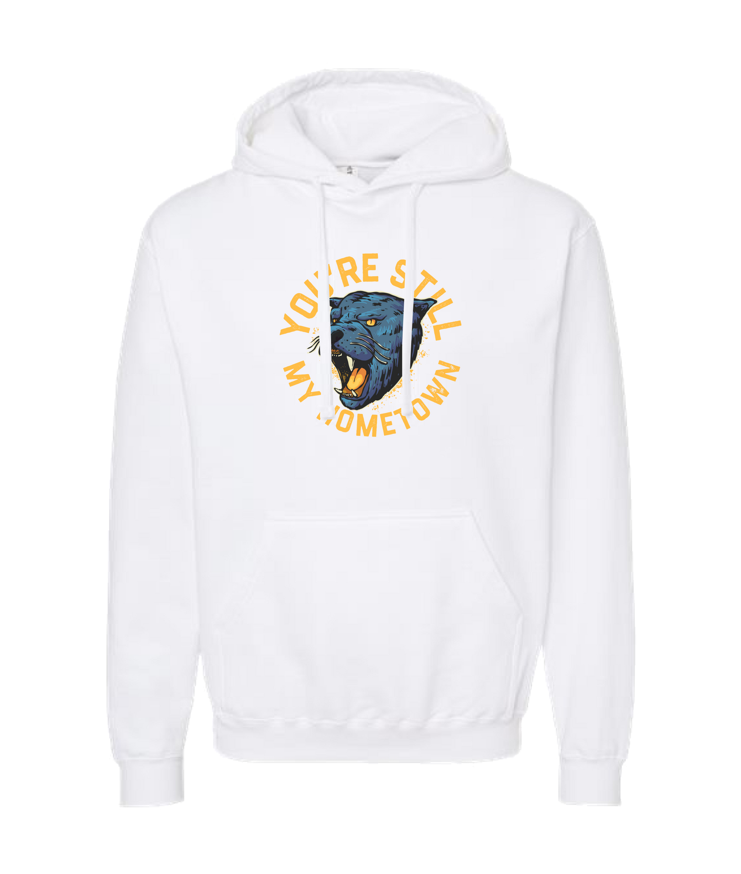 Pistol Black - My Hometown - White Hoodie