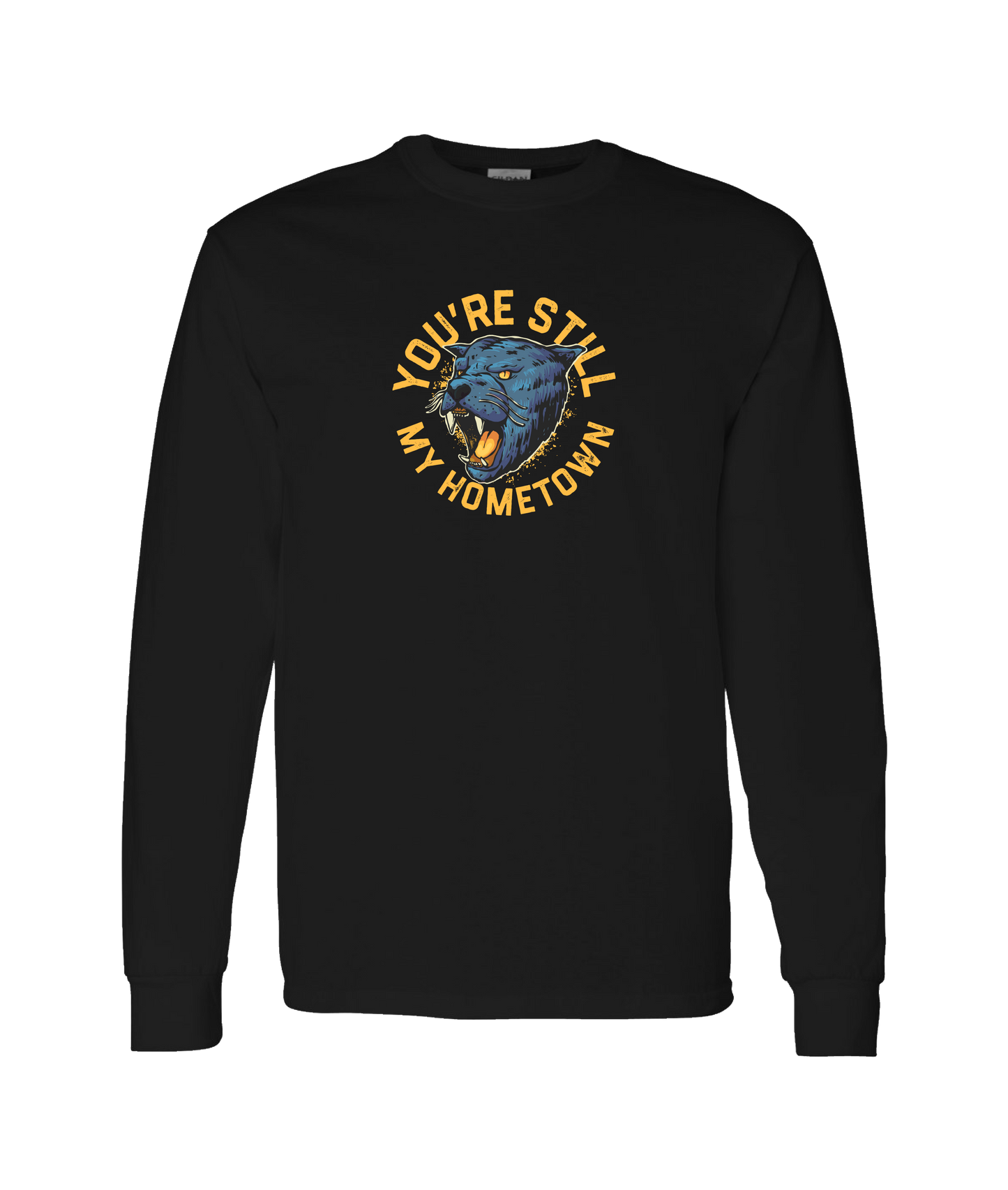 Pistol Black - My Hometown - Black Long Sleeve T