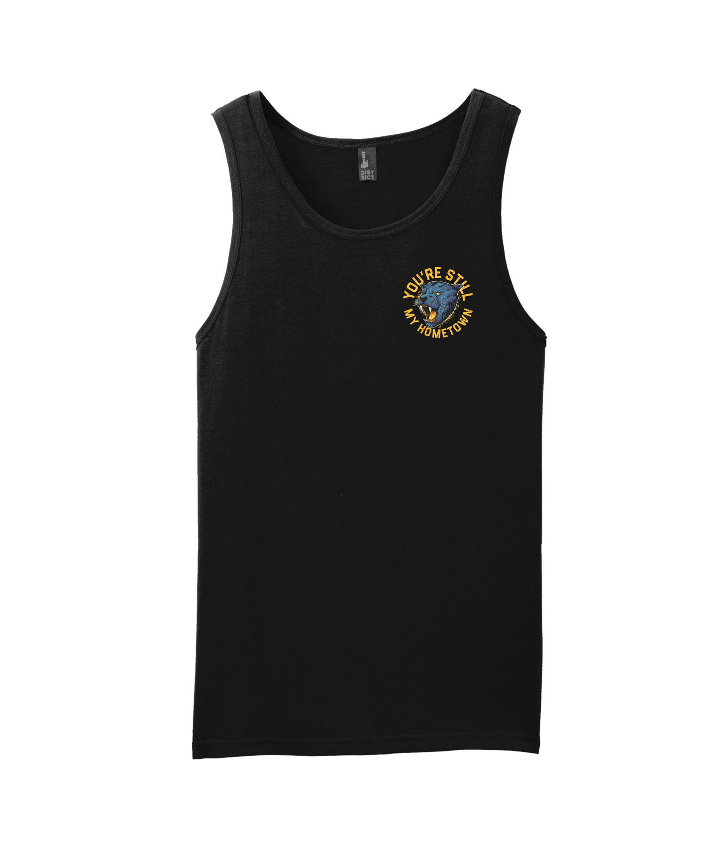Pistol Black - My Hometown - Black Tank Top