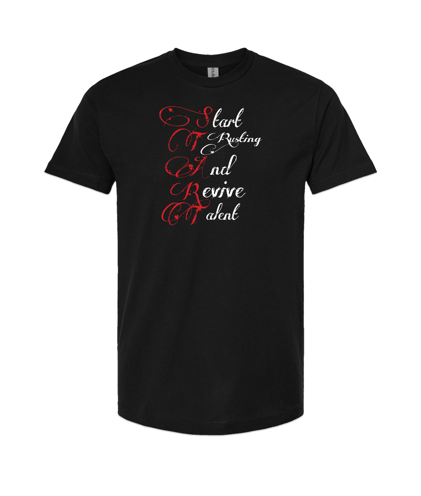V-D2XTOP - S.T.A.R.T - Black T-Shirt