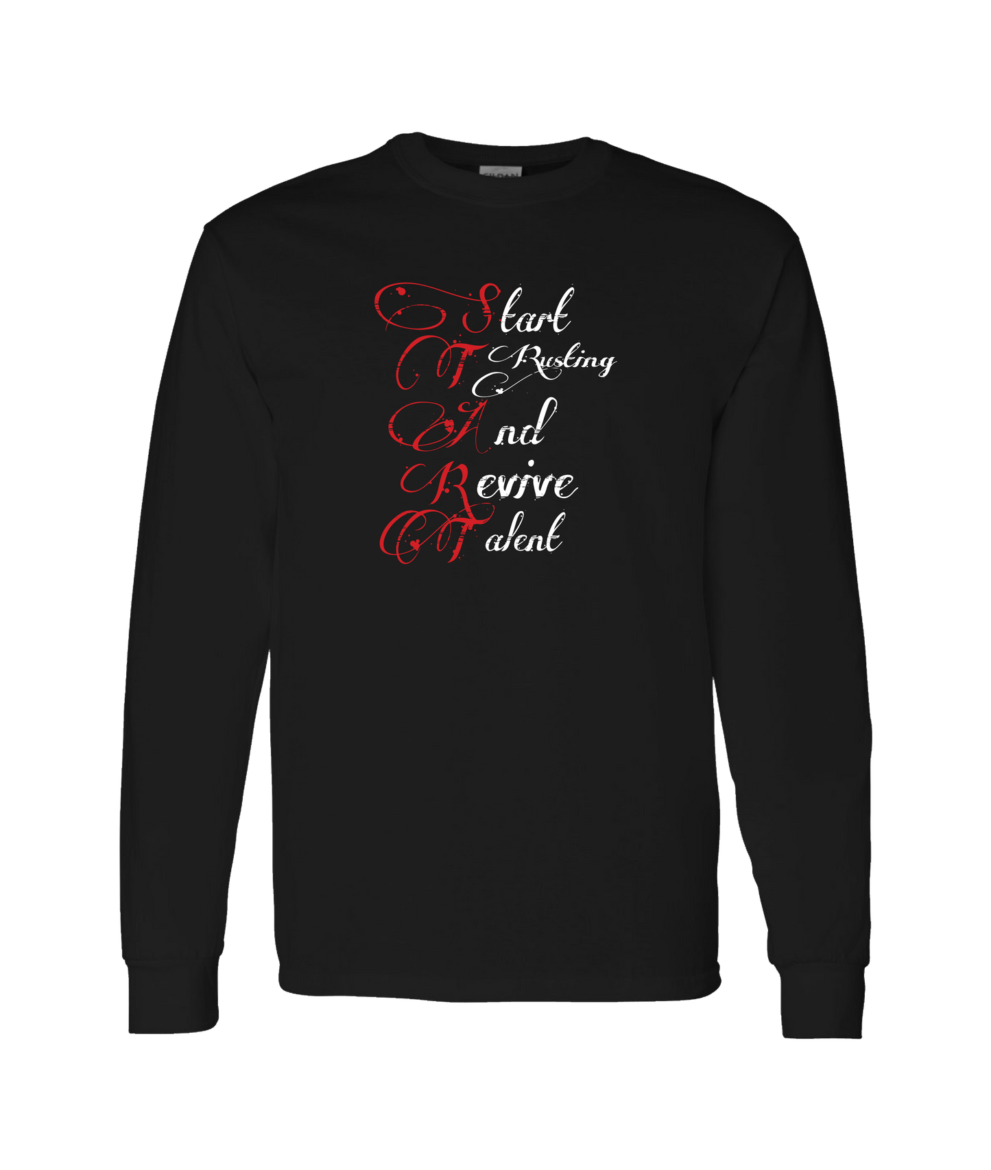 V-D2XTOP - S.T.A.R.T - Black Long Sleeve T