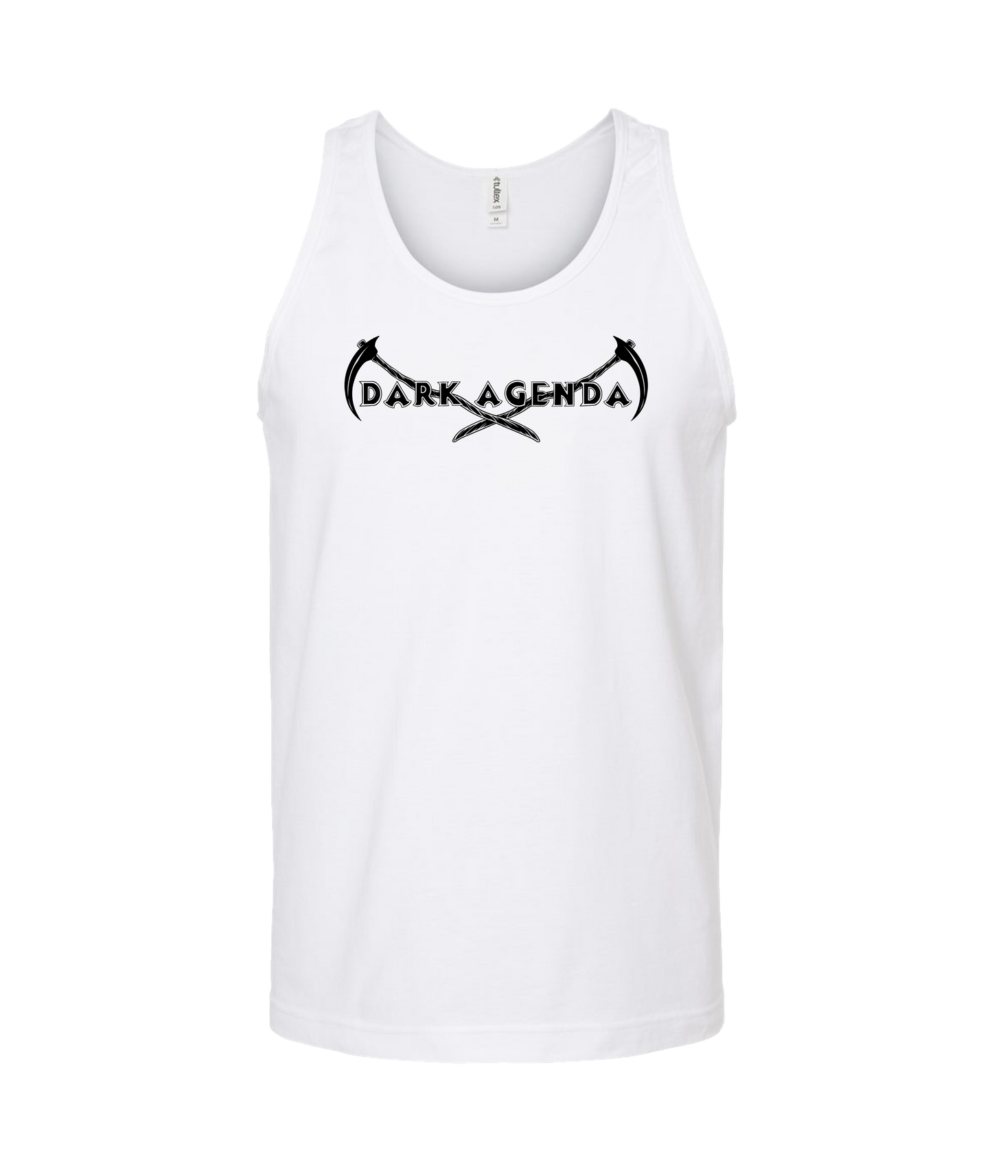 Dark Agenda - Logo 2 - White Tank Top