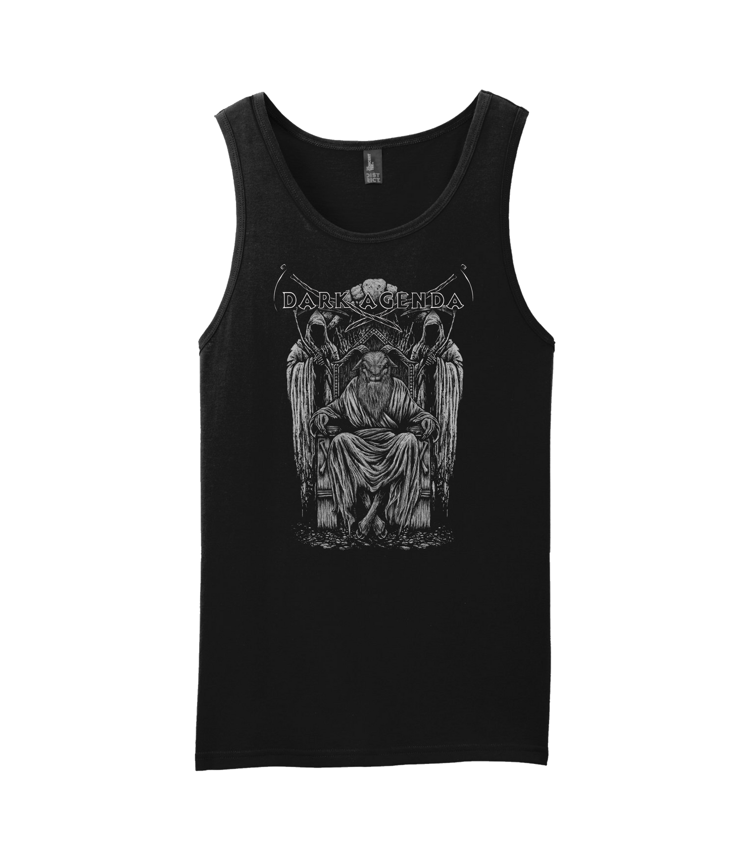 Dark Agenda - Goat Throne - Black Tank Top