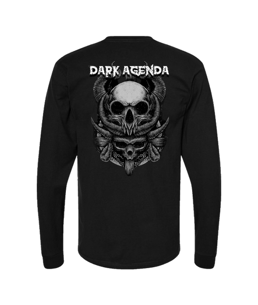 Dark Agenda - Double - Black Long Sleeve T