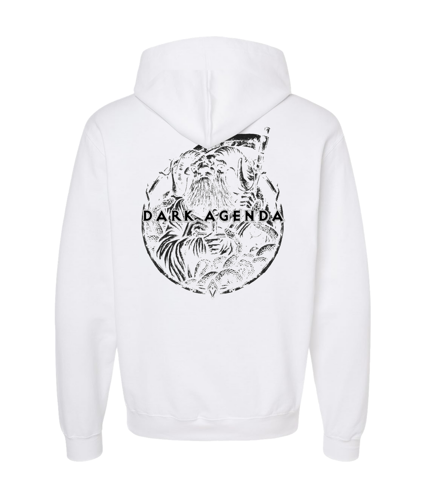 Dark Agenda - Goat - White Hoodie