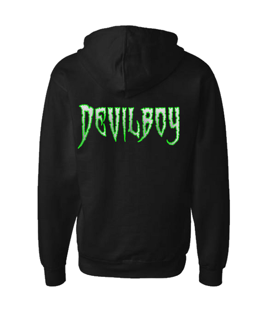V-DBOTOP - DESIGN 1 - Black Zip Up Hoodie