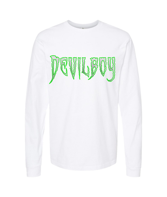 DEVILBOY - DESIGN 1 - White Long Sleeve T