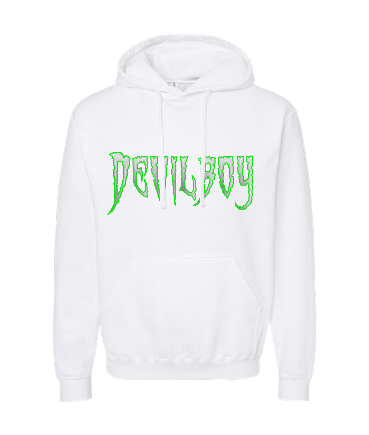 DEVILBOY - DESIGN 1 - White Hoodie