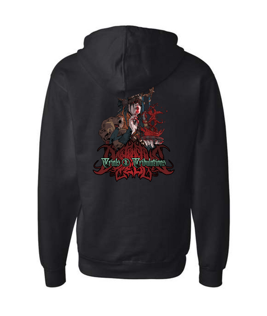 Destructive Cell - Seeress - Black Zip Hoodie