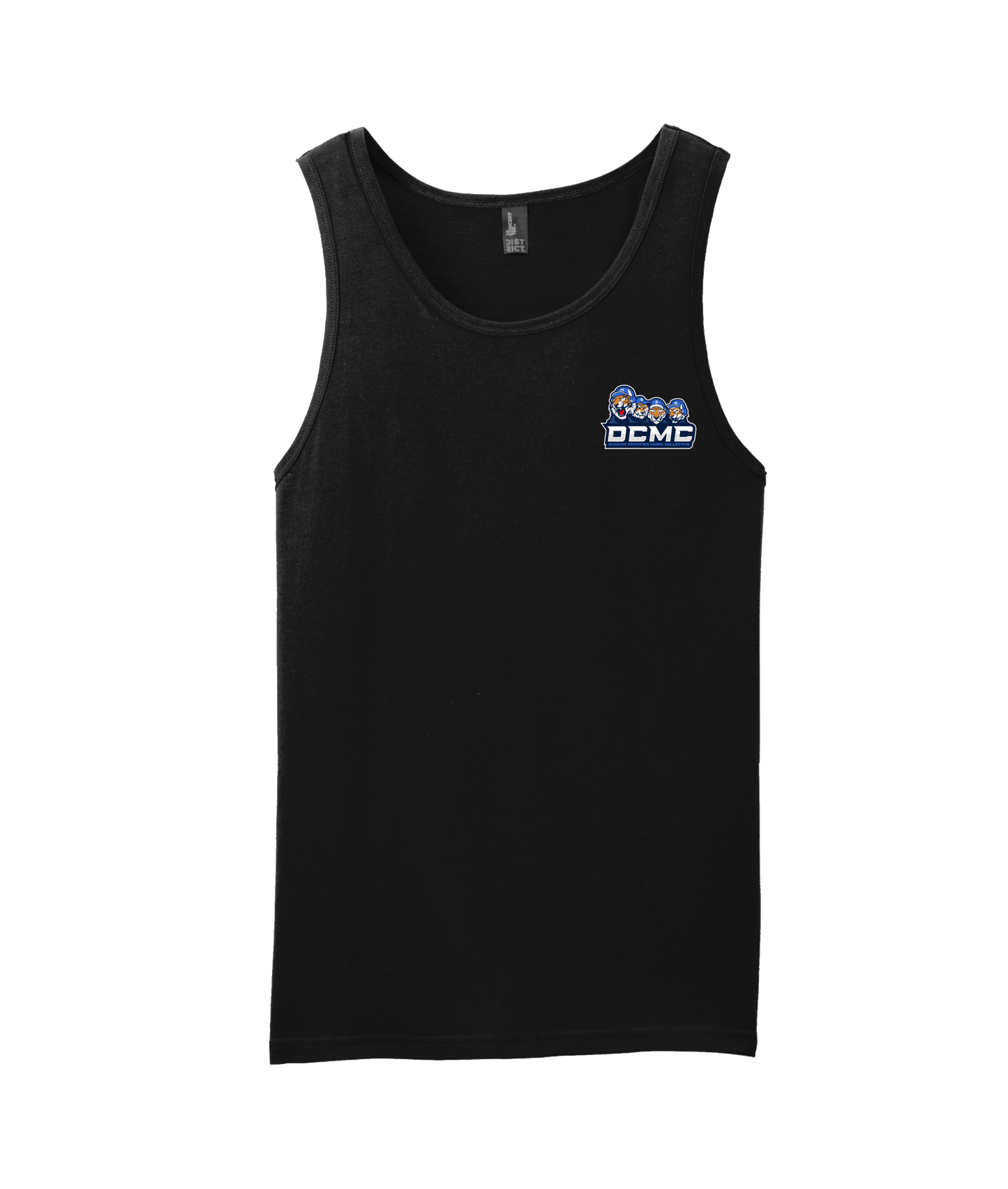 Dynamic Cert Music Collective - Tigers - Black Tank Top