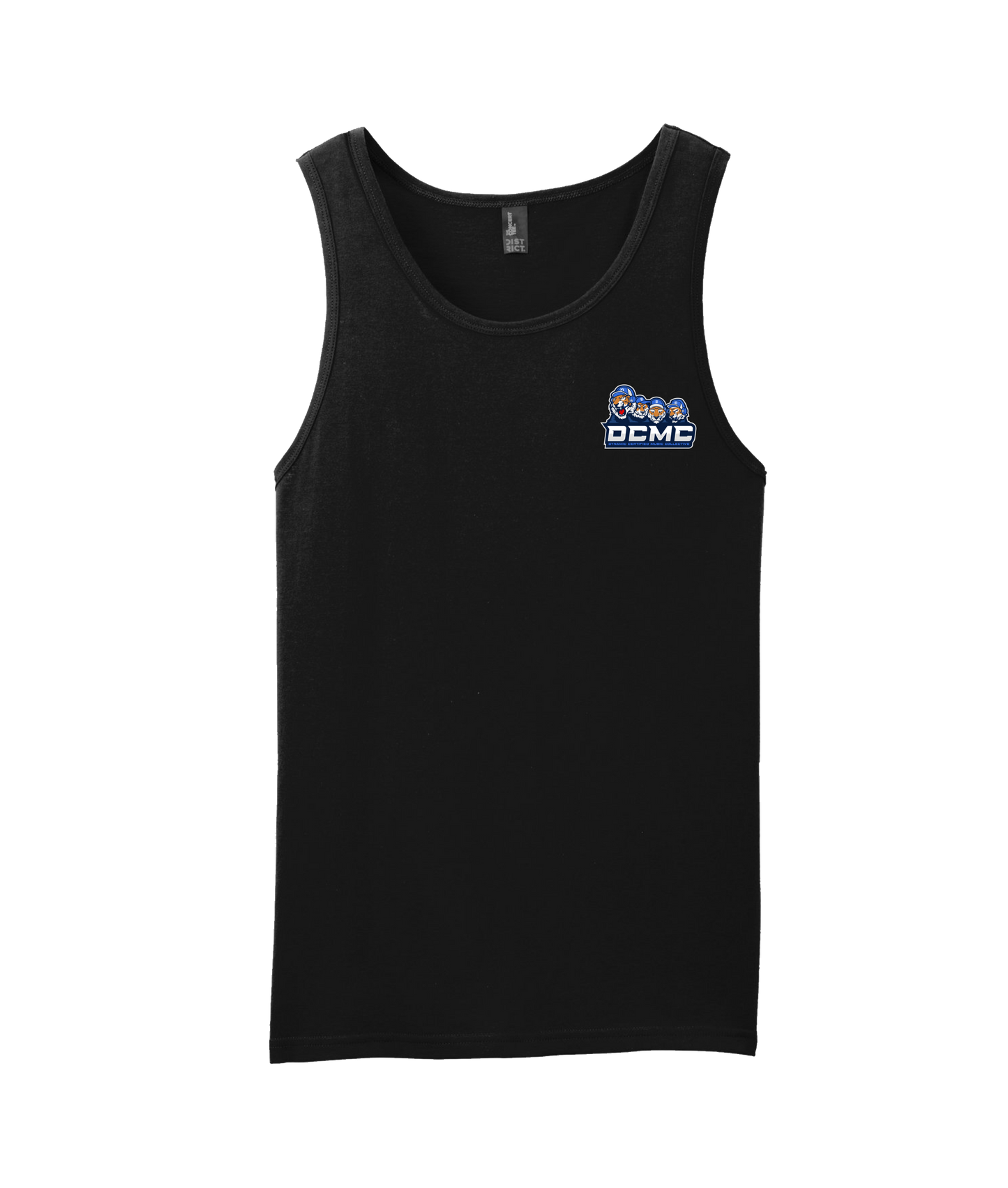 V-DCMCTOP - Tigers - Black Tank Top