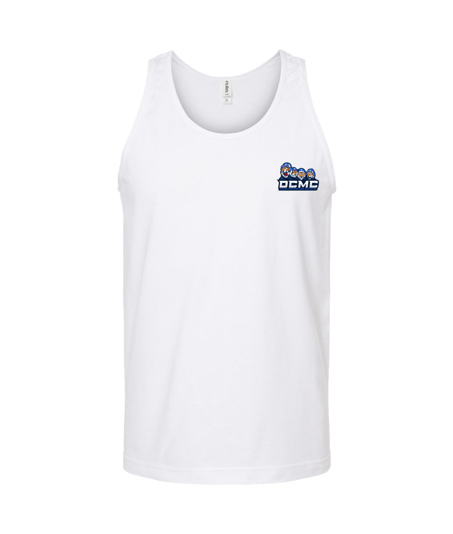 V-DCMCTOP - Tigers - White Tank Top