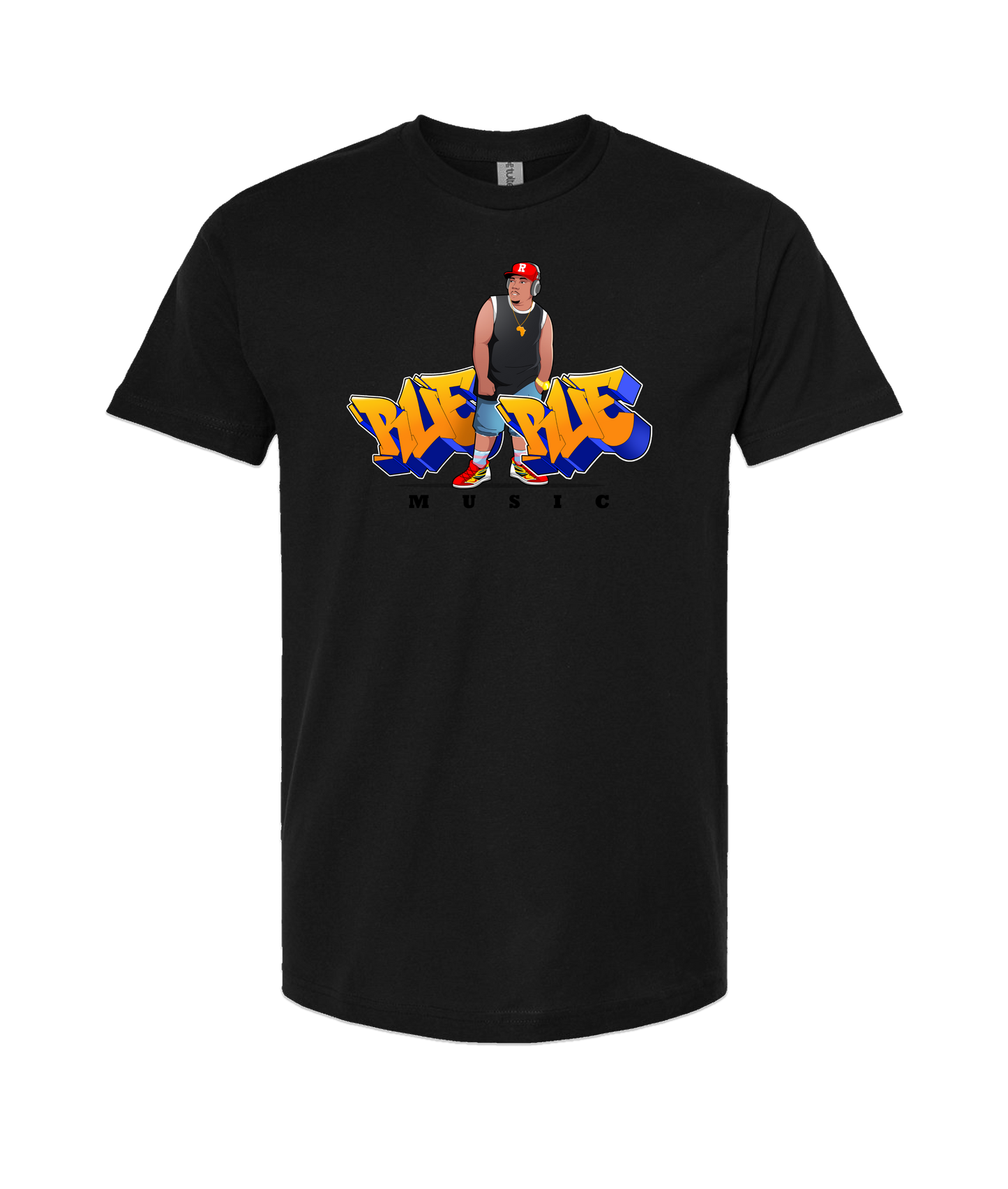 V-DCMCTOP - RUE - Black T Shirt