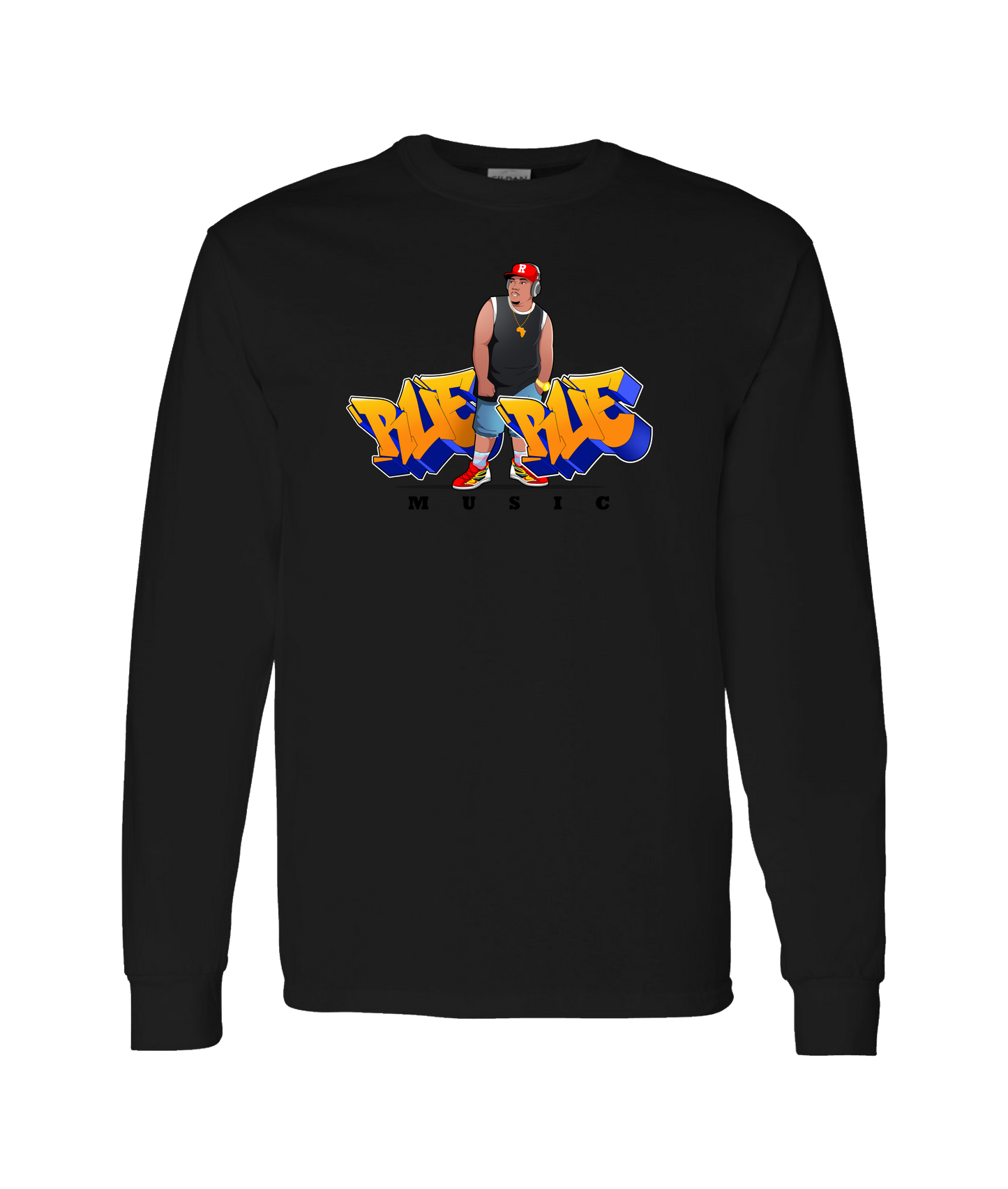 Dynamic Cert Music Collective - RUE - Black Long Sleeve T