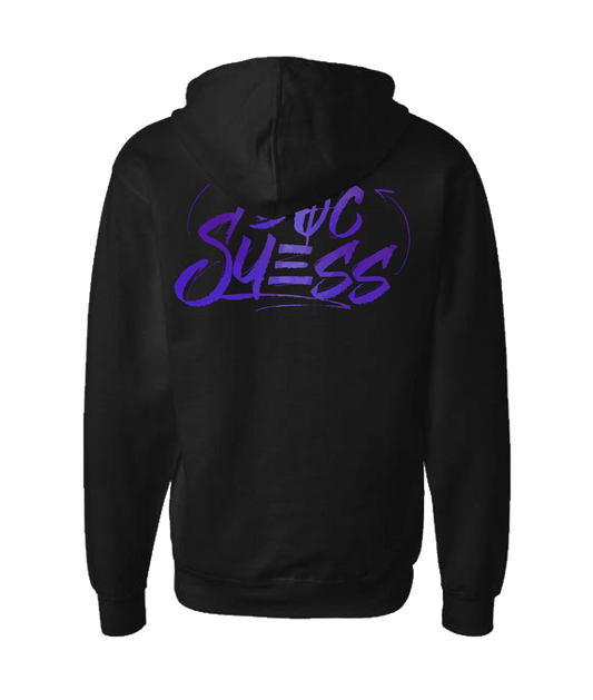 V-DCSMTOP - Doc Suess - Black Zip Up Hoodie
