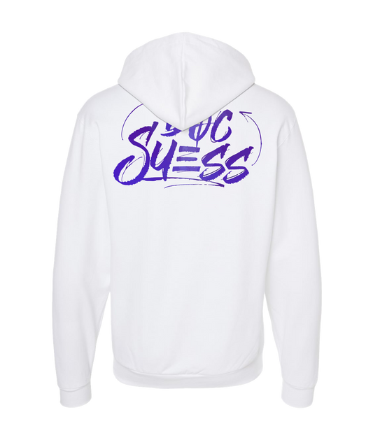 V-DCSMTOP - Doc Suess - White Zip Up Hoodie