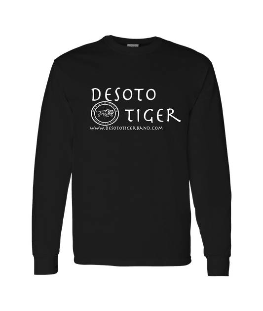 Desoto Tiger - LOGO 2 - Black Long Sleeve T