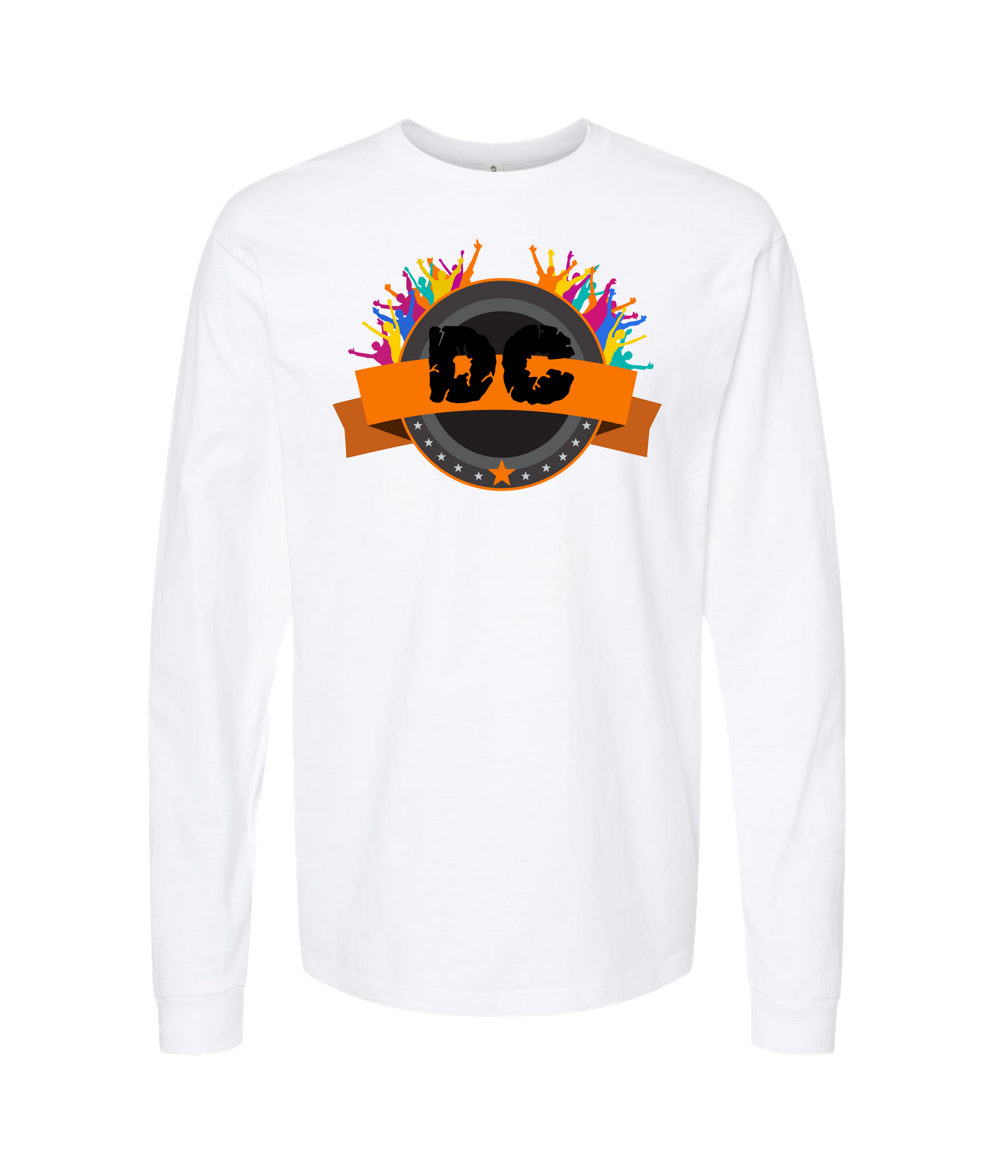 Darron.G - DG1 - White Long Sleeve T