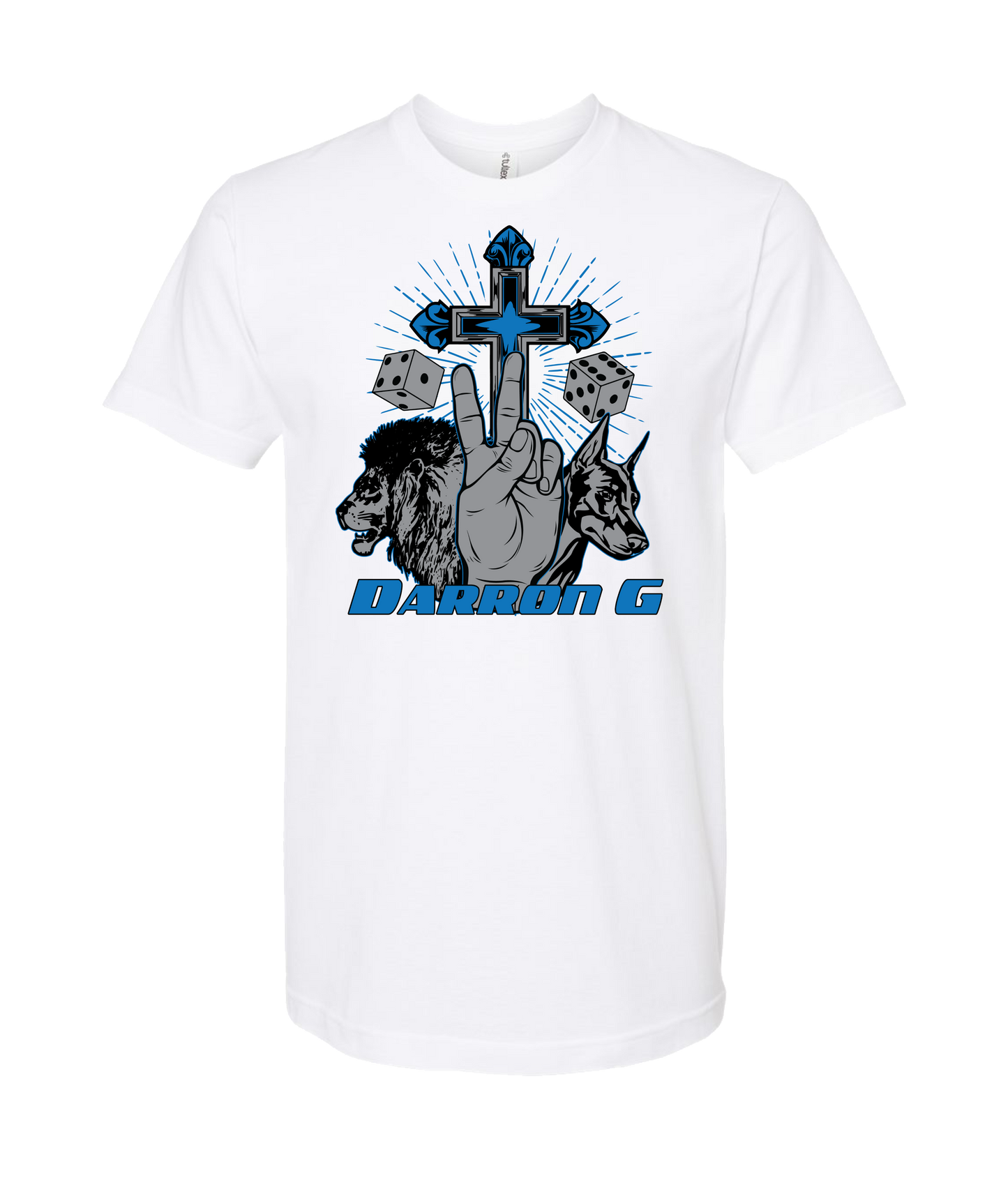 Darron.G - Power - White T Shirt