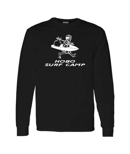 Dugz Shirtz - Hobo Surf Camp - Black Long Sleeve T