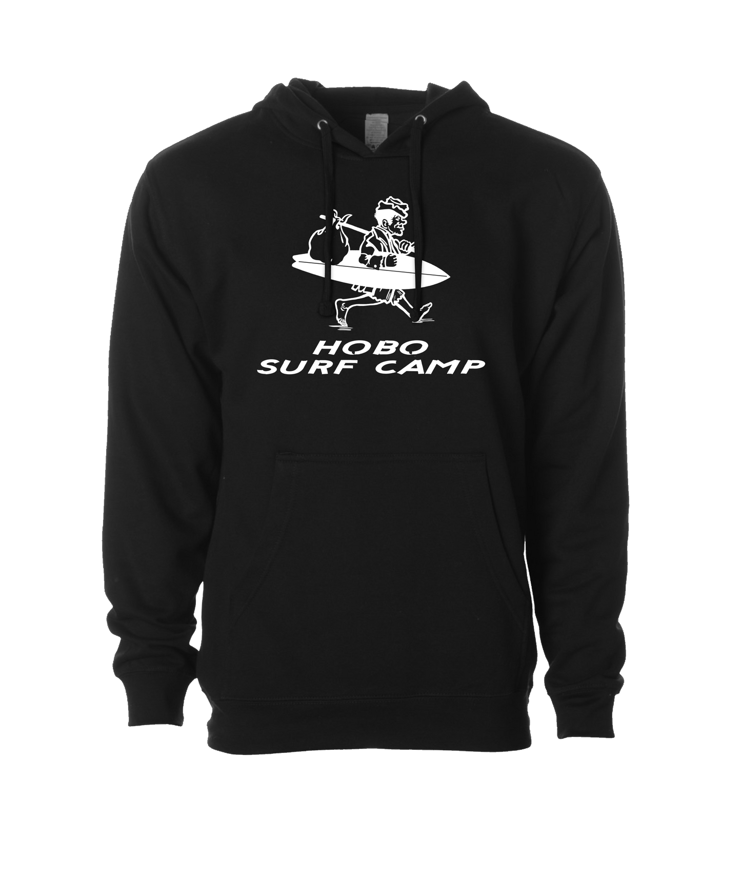 Dugz Shirtz - Hobo Surf Camp - Black Hoodie
