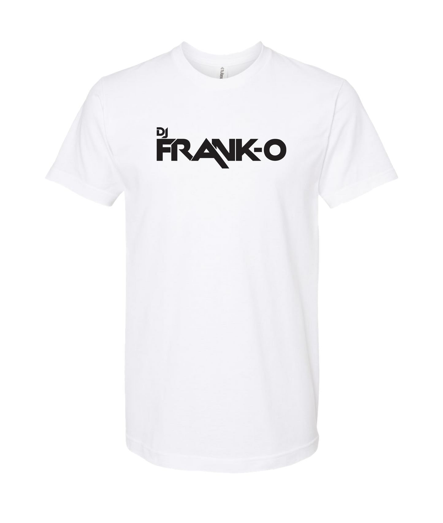 DJ FRANK - O - Logo - White T-Shirt