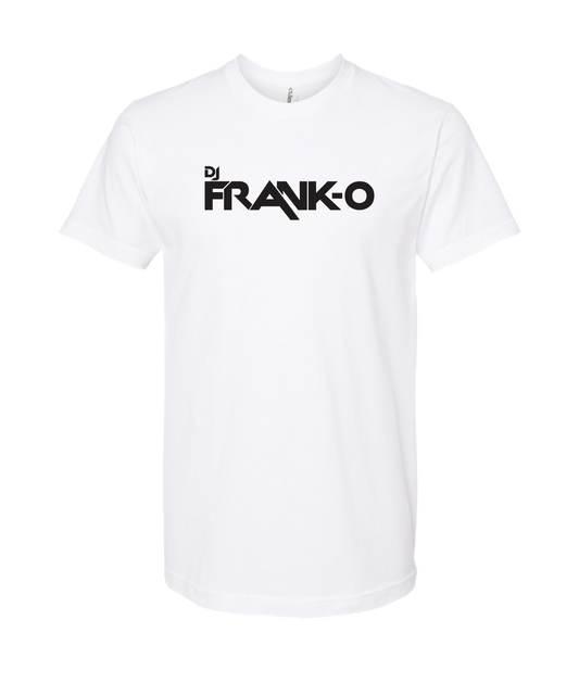 DJ FRANK - O - Logo - White T-Shirt