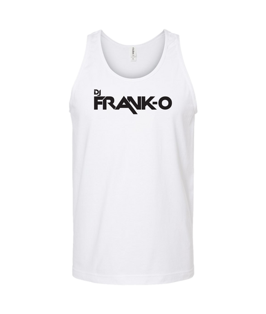 DJ FRANK - O - Logo - White Tank Top