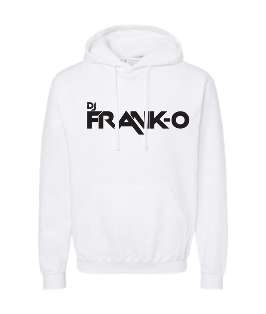 DJ FRANK - O - Logo - White Hoodie