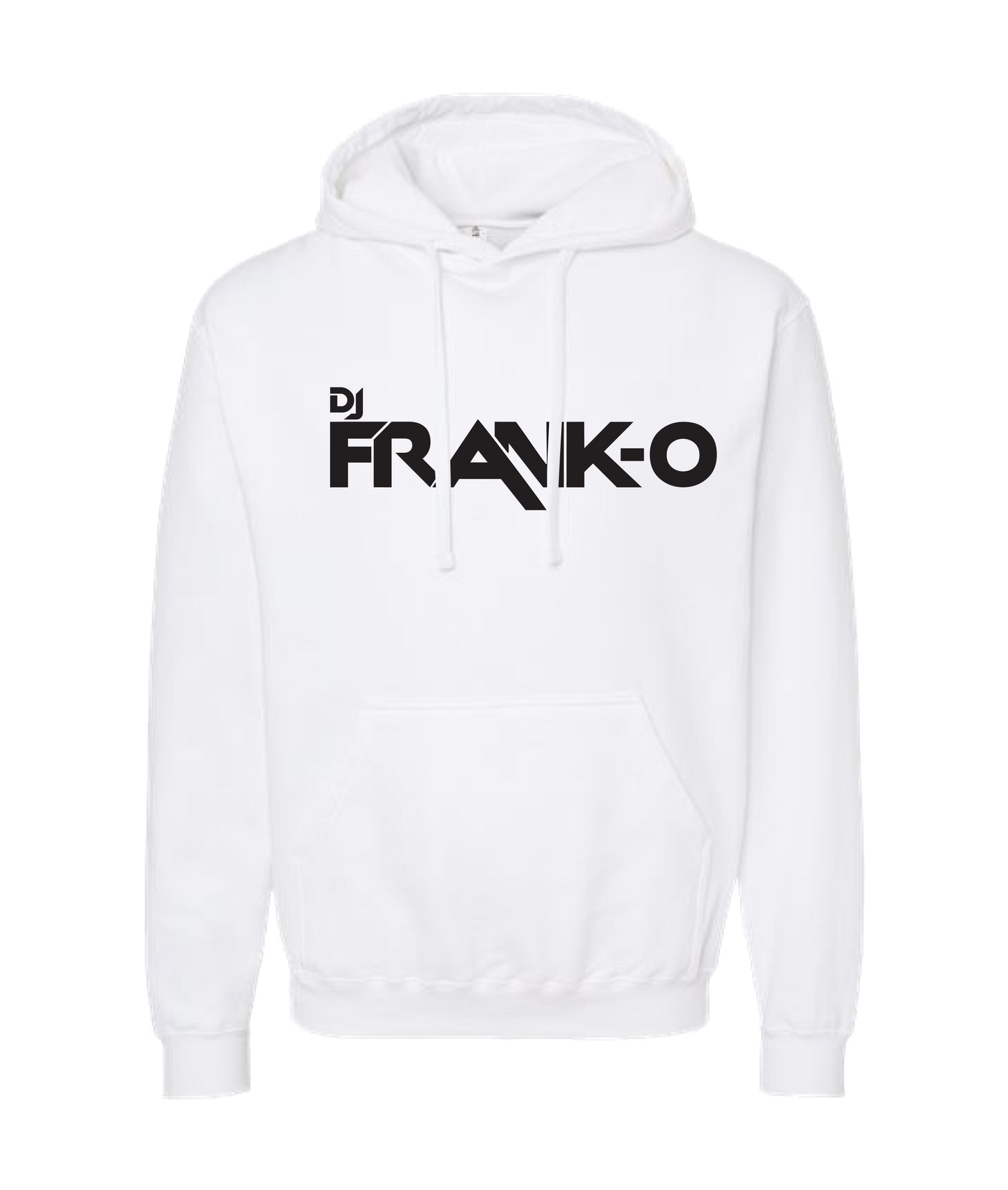 DJ FRANK - O - Logo - White Hoodie