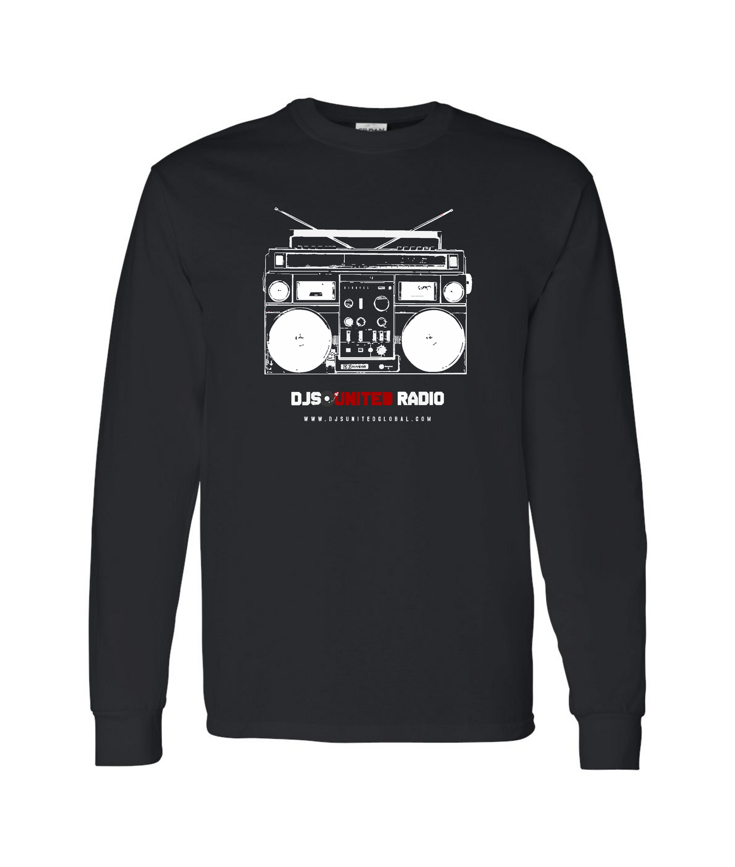 DJs United Global Logo Long Sleeve T