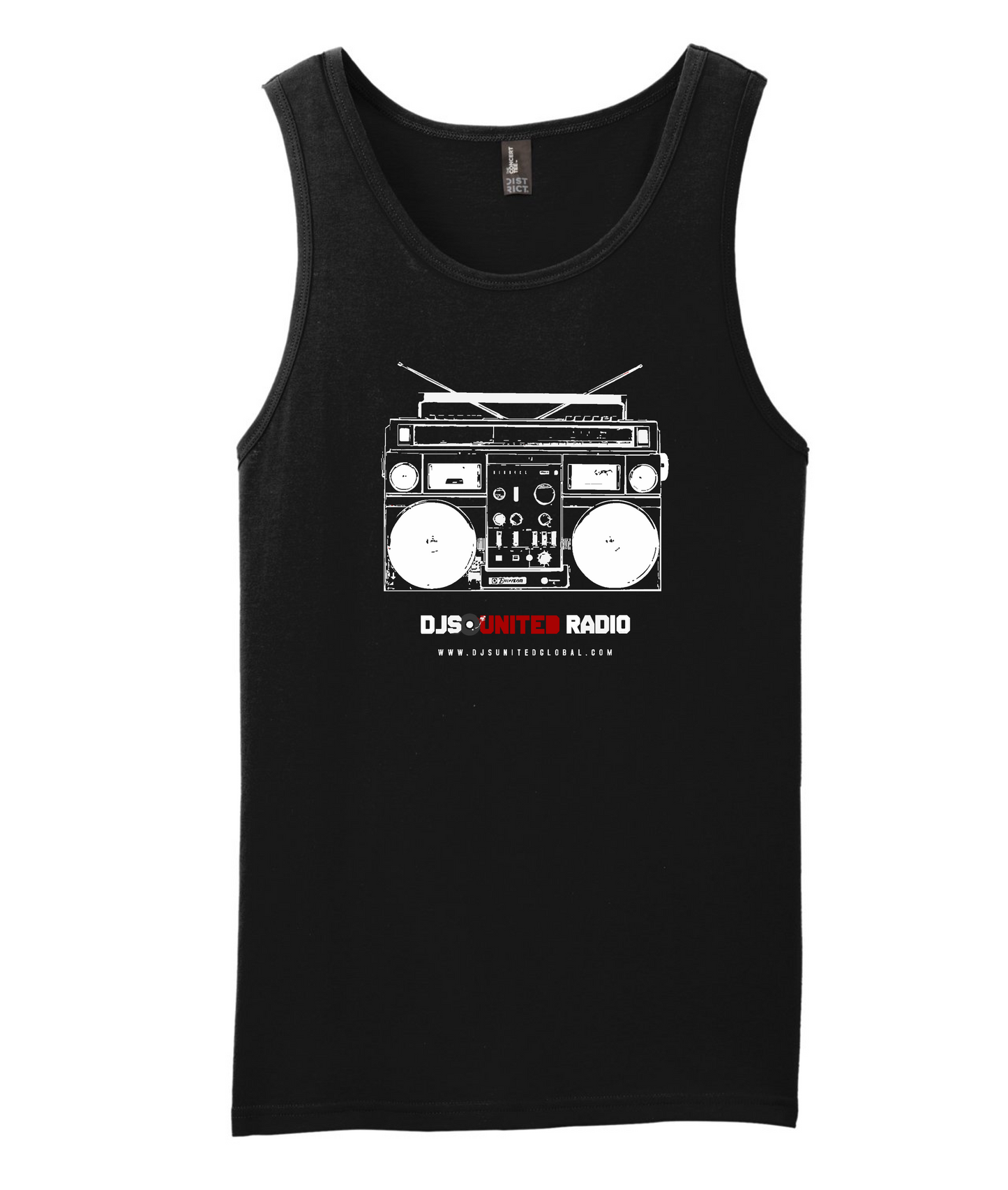 DJs United Global Logo Tank Top