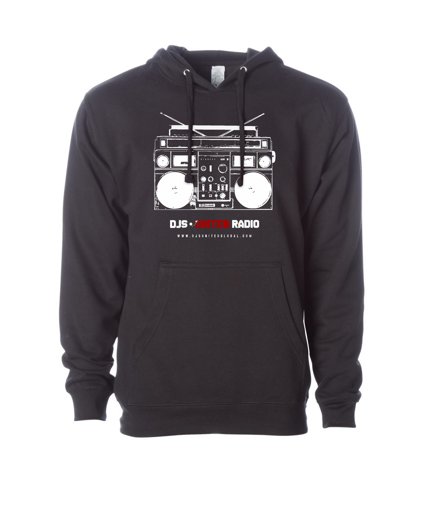 DJs United Global Logo Hoodie