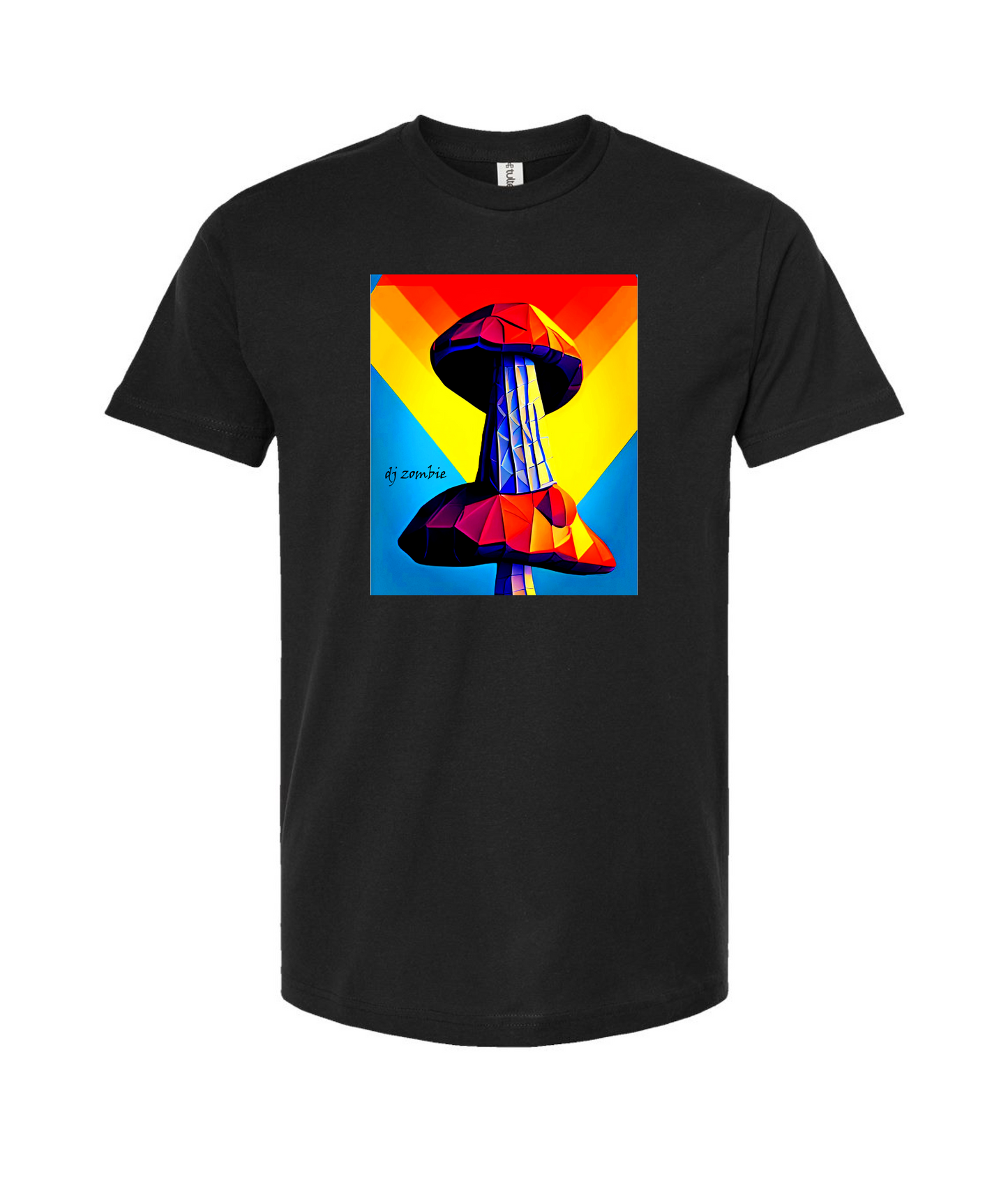 Dj Zombie - Shroom - Black T-Shirt