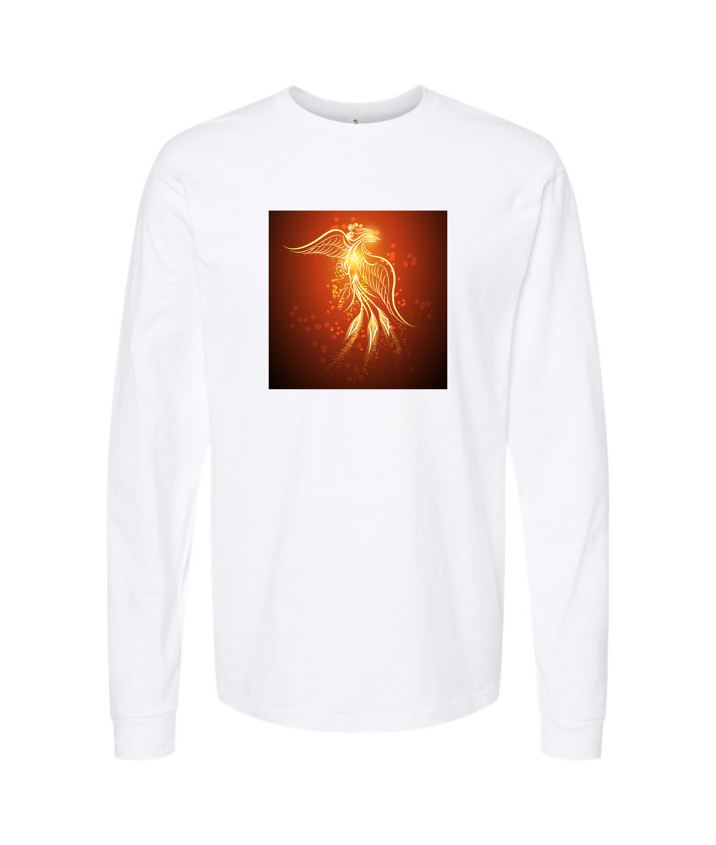 Donisha Lloyd - Feenix Logo - White Long Sleeve T