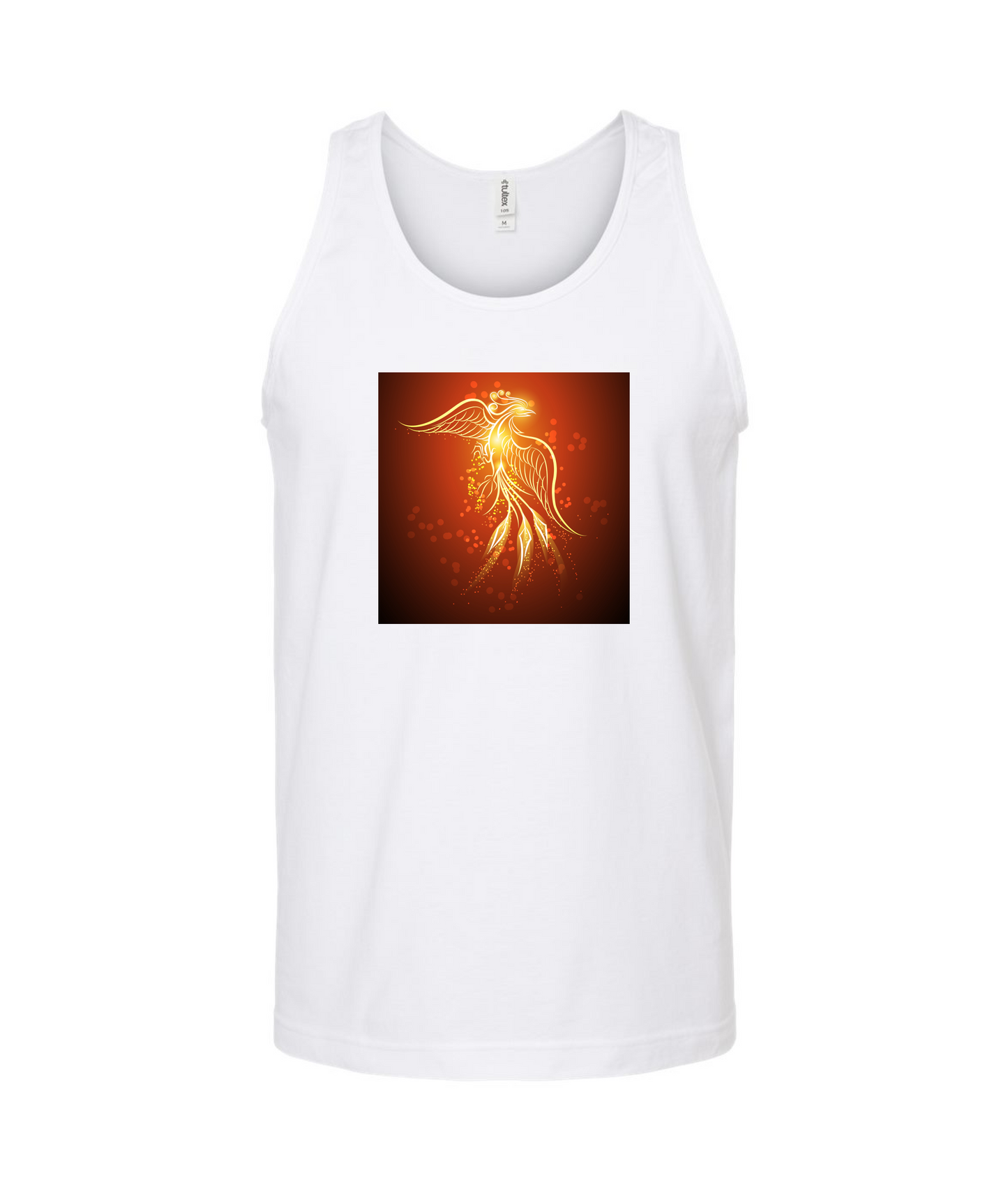 Donisha Lloyd - Feenix Logo - White Tank Top