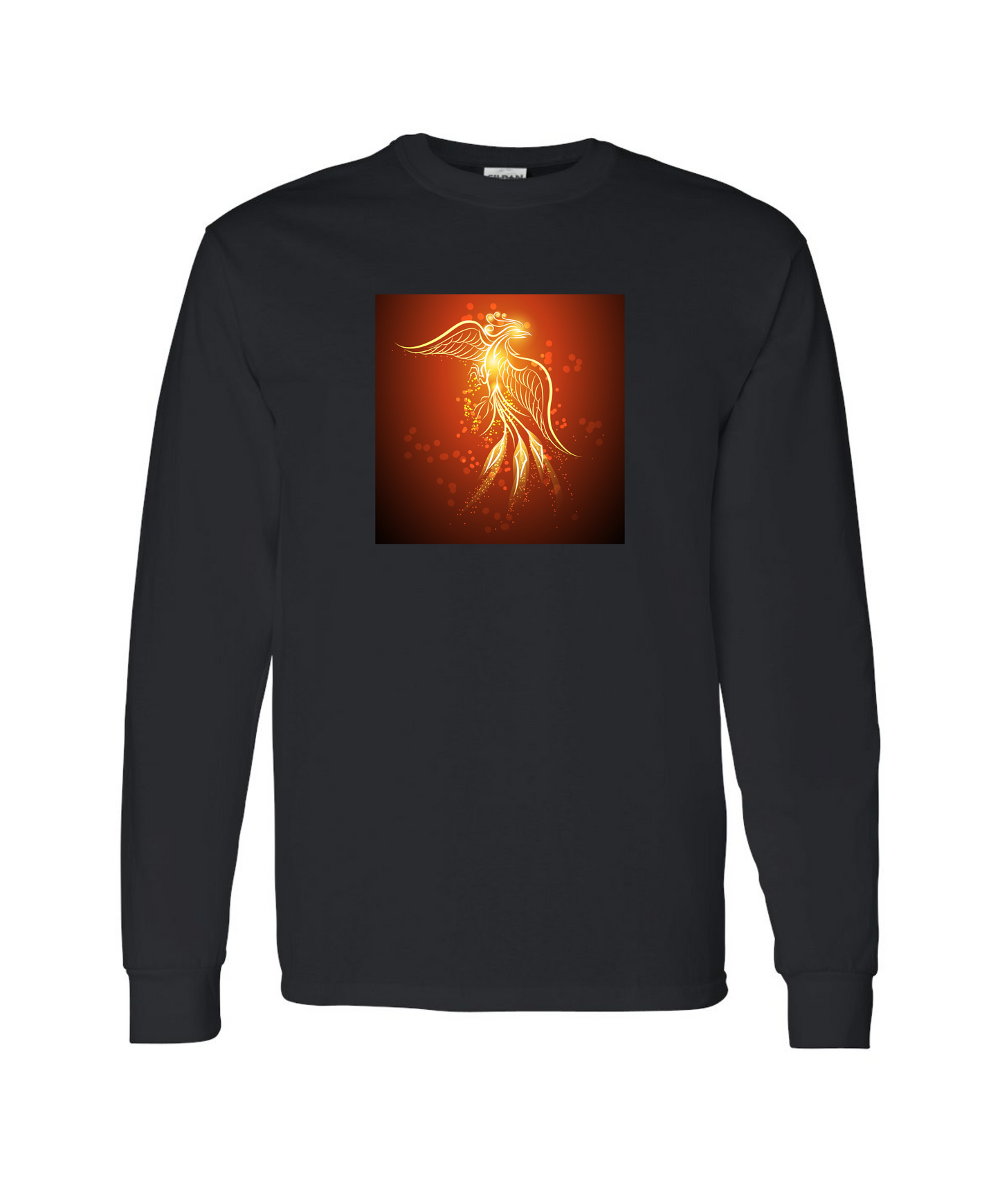 Donisha Lloyd - Feenix Logo - Black Long Sleeve T