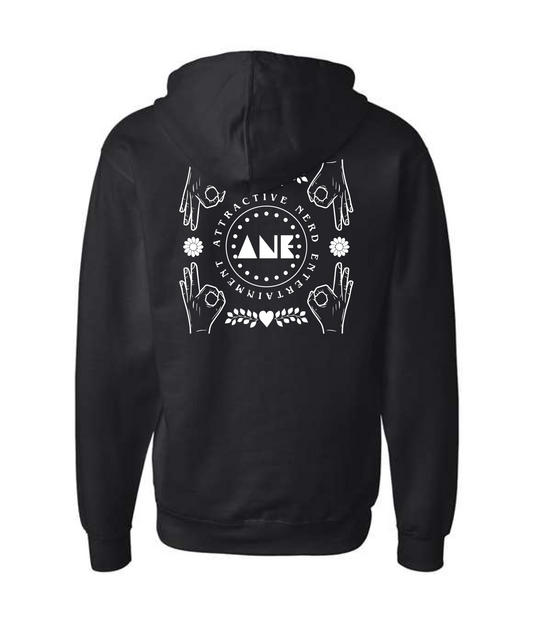 akaBahzzy Logo Zip Hoodie