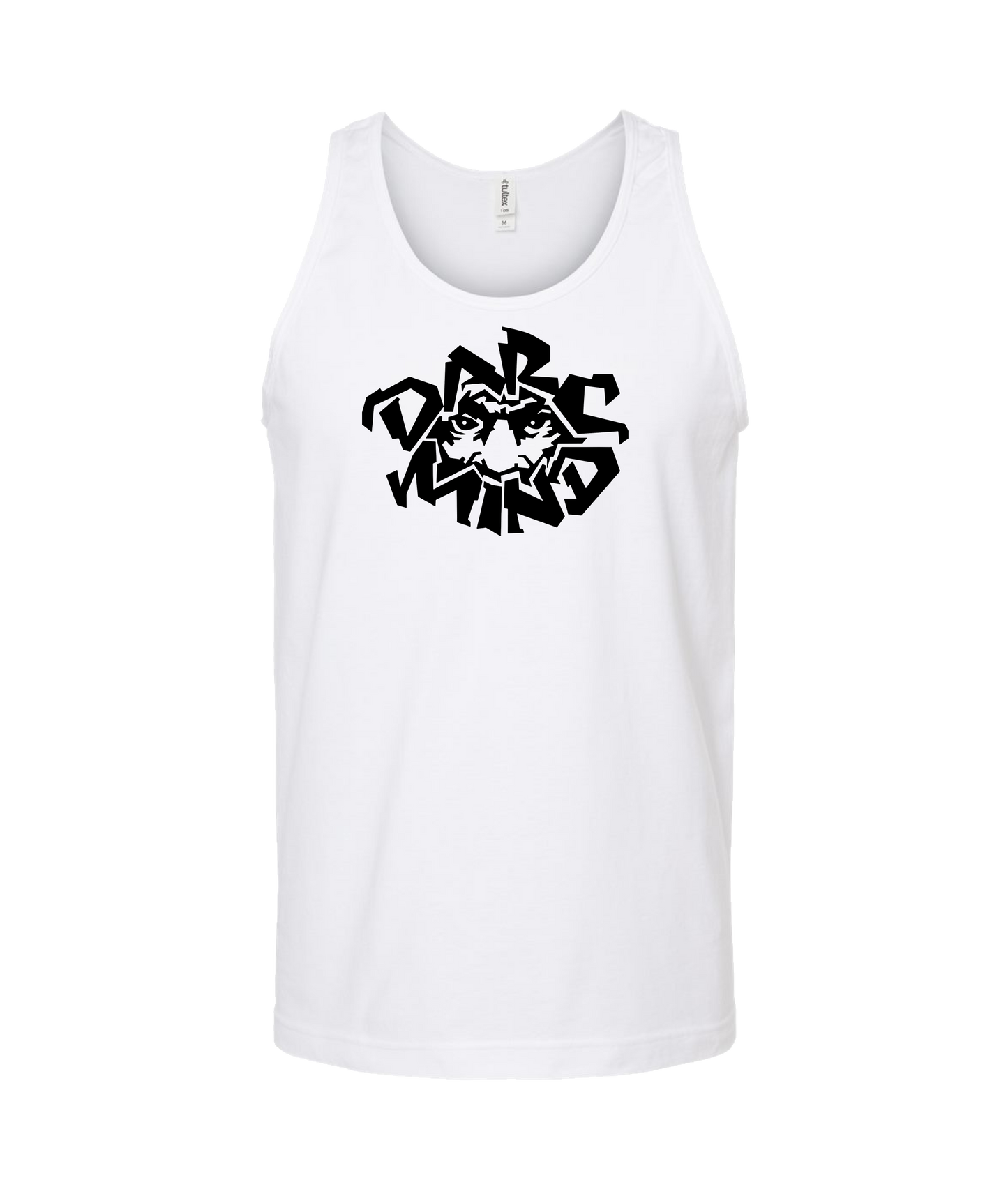 DARC MIND - Logo 1 - White Tank Top
